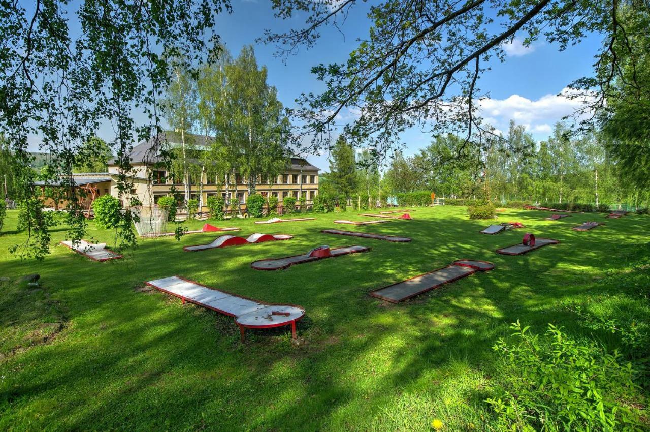 Ferienwohnung Ubytovani Jiretin Jiřetín pod Jedlovou Exterior foto